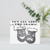 AllAboutTheDrama Briefkaart (Staand voorkant)