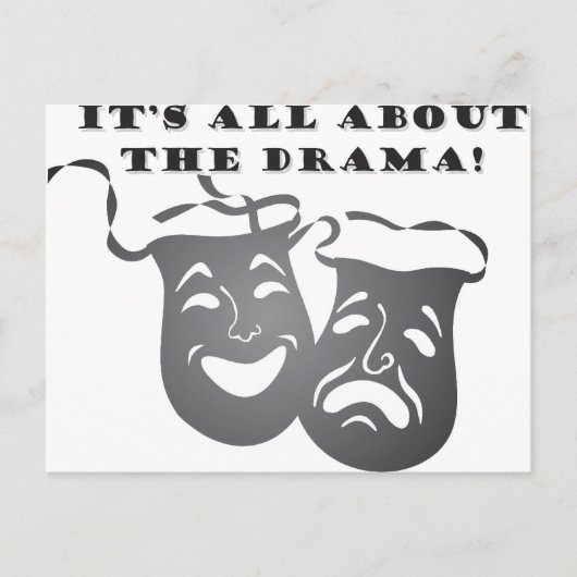 AllAboutTheDrama Briefkaart (Voorkant)