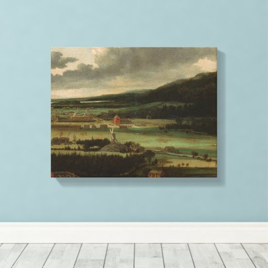 Allaert van Everdingen - Hendrik Trip's Pistool Fo Canvas Afdruk (Insitu (Houten vloer))