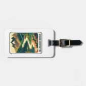 Allagash River Maine Kleuren Bagagelabel (Voorkant horizontaal)