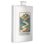 Allagash River Maine Kleuren Flacon (Rechts)