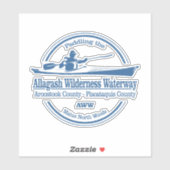 Allagash Wilderness Waterway (SK) Sticker (Vel)