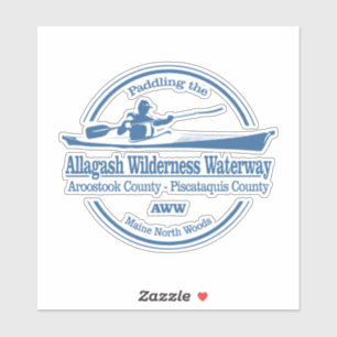 Allagash Wilderness Waterway (SK) Sticker