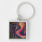 Allah- 99 namen sleutelhanger (Voorkant)