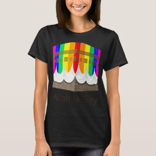 Allah is Gay Atheïst LGBT Gay Pride T-shirt