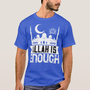 Allah is genoeg islamitische zinsgeschenk t-shirt