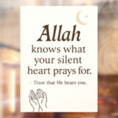 Allah kent de islamitische Sticker (Vel 2)