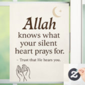 Allah kent de islamitische Sticker (Huis)