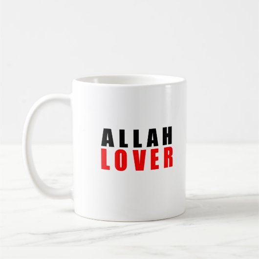 Allah-minnaar Koffiemok (Links)