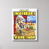Allah Snackbar's Vape Shop Quality Print (Voorkant)