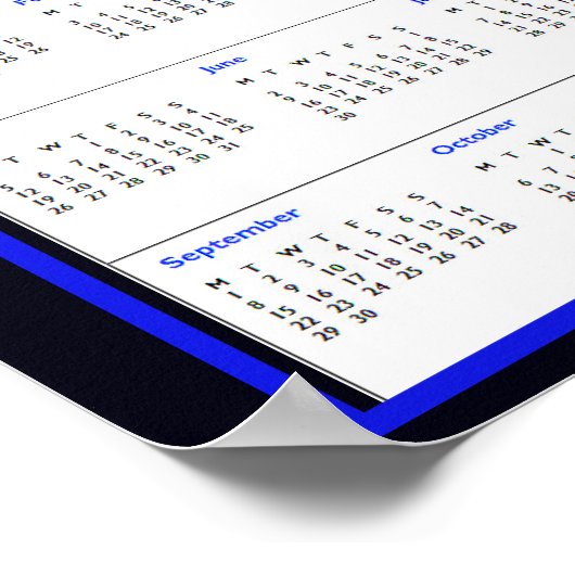 Allah SWT 2025 Kalender Aandenken Poster (Hoek)