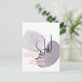 Allahu Akbar Arabic Calligraphy – Minimal Elegant  Briefkaart (Staand voorkant)
