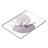 Allahu Akbar Arabic Calligraphy – Minimal Elegant  Notitieboek (Linkerzijde)