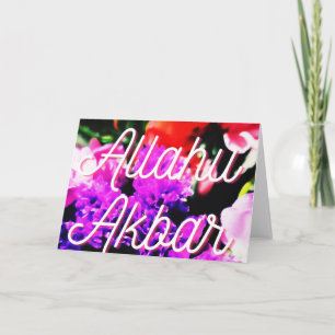 Allahu Akbar Kaart