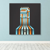 ALLAHUAKBAR CANVAS AFDRUK (Insitu (Houten vloer))