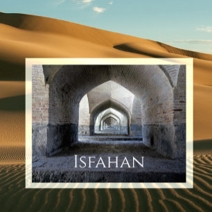 Allahverdi Khan Bridge, Isfahan, Iran Briefkaart