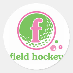 Allaire Field Hockey Ronde Sticker