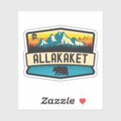 Allakaket, Alaska Sticker (Vel)