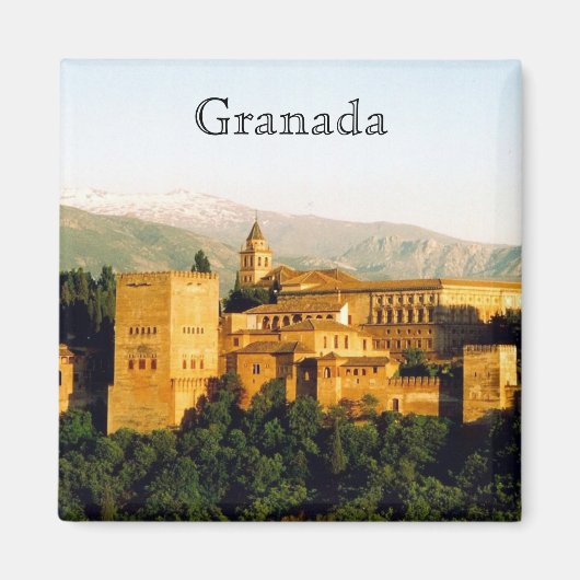 allambra granada magneet (Voorkant)
