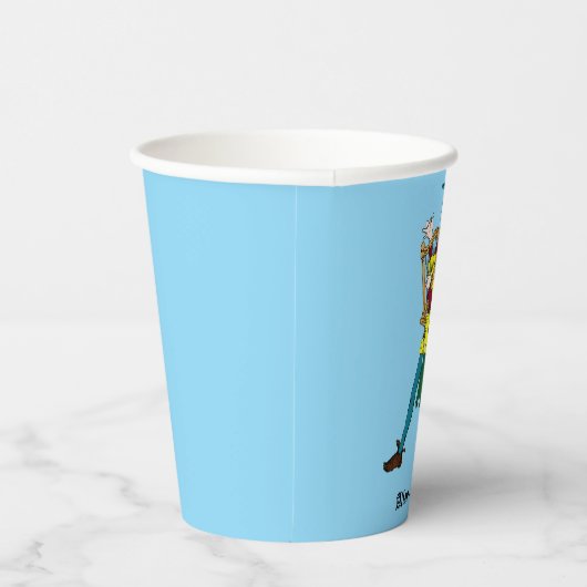 Allan-a-dale Paper Party Cup Papieren Bekers (Rechts)