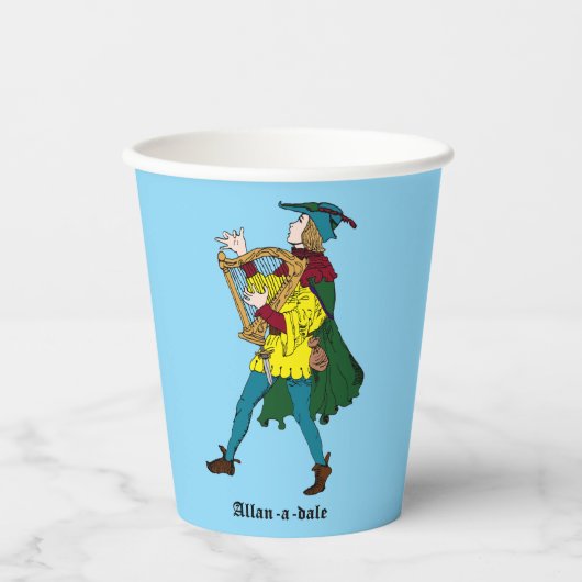 Allan-a-dale Paper Party Cup Papieren Bekers (Voorkant)