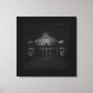 Allan Gardens Conservatory Palm House 7 Border Canvas Afdruk