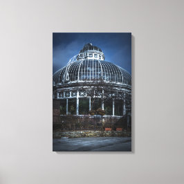 Allan Gardens Conservatory Palm House Nr 2 Kleur Canvas Afdruk