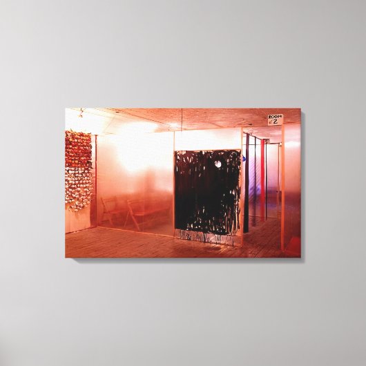 Allan Kaprow - 18 happenings in 6 delen Canvas Afdruk (Voorkant)