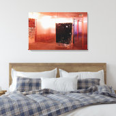 Allan Kaprow - 18 happenings in 6 delen Canvas Afdruk (Insitu (Slaapkamer))