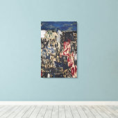 Allan Kaprow - Allan Kaprow over de erfenis van Ja Canvas Afdruk (Insitu (Houten vloer))