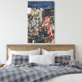 Allan Kaprow - Allan Kaprow over de erfenis van Ja Canvas Afdruk (Insitu (Slaapkamer))