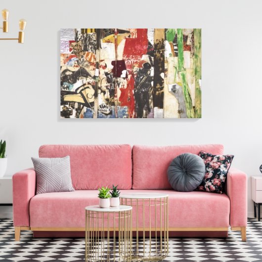 Allan Kaprow - Baby Canvas Afdruk (Insitu (Woonkamer))