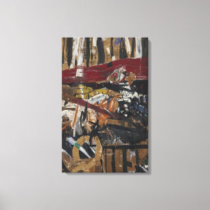 Allan Kaprow - gekooide fazant #2 Canvas Afdruk