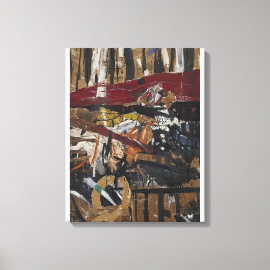 Allan Kaprow - gekooide fazant #2 Canvas Afdruk (Voorkant)