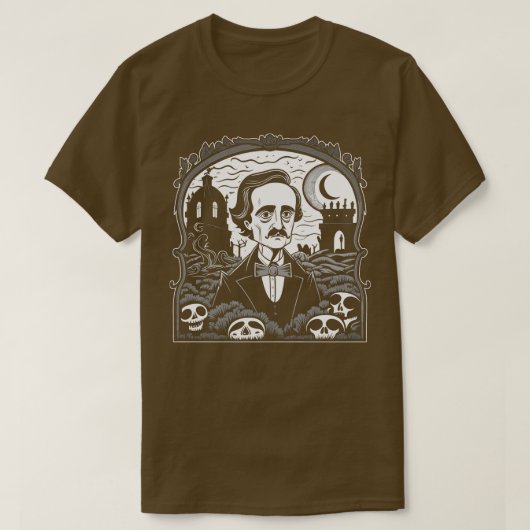 Allan Poe 1 T-shirt (Design voorkant)