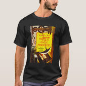 Allan Poe Pit En Pendulum Halloween Horror Film T-shirt (Voorkant)
