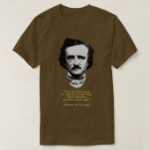 Allan Poe Quote 1 T-shirt (Design voorkant)