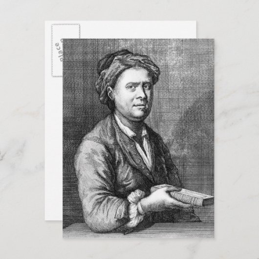 Allan Ramsay Briefkaart (Voorkant / Achterkant)