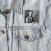 Allan Ramsay Vierkante Button 5,1 Cm (In situ)
