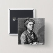 Allan Ramsay Vierkante Button 5,1 Cm (Voorkant /achterkant)