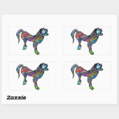 Allan Rechthoekige Sticker (Vel)