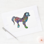 Allan Rechthoekige Sticker (Envelop)