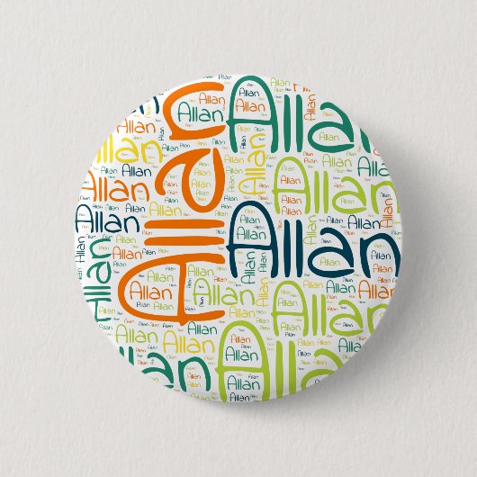 Allan Ronde Button 5,7 Cm (Voorkant)