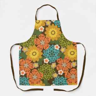 Allana Garden Hawaiian Grafische Bloem - arm Schort