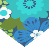 Allana Garden Hawaiian Graphical Floral - Cool Korte Tafelloper (Hoek)