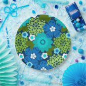 Allana Garden Hawaiian Graphical Floral - Cool Papieren Bordje (Feest)