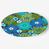 Allana Garden Hawaiian Graphical Floral - Cool Papieren Bordje (Gekanteld)