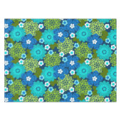 Allana Garden Hawaiian Graphical Floral - Cool Tafelkleed (Voorkant (Horizontaal))