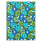 Allana Garden Hawaiian Graphical Floral - Cool Tafelkleed (Voorkant)