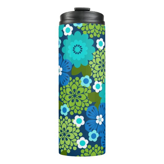 Allana Garden Hawaiian Graphical Floral - Cool Thermosbeker (Voorkant)